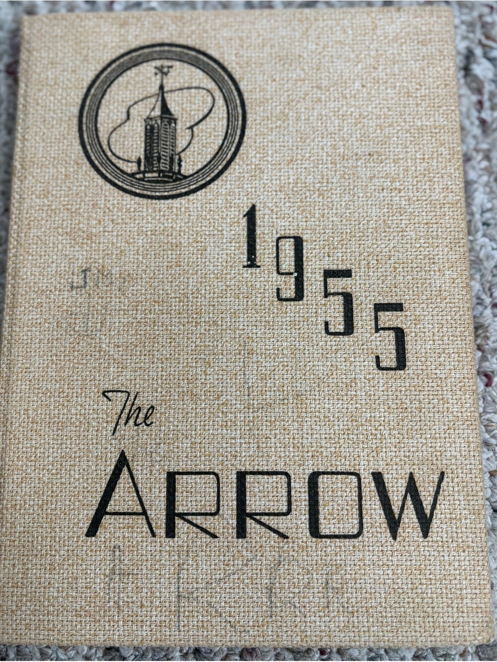 Vintage Auburn NY The Arrow East High School Yearbook 1955